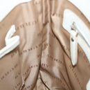 BURBERRY Nova Check Shoulder Bag Canvas Beige Auth 67083-19