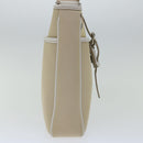 BURBERRY Nova Check Shoulder Bag Canvas Beige Auth 67083-4