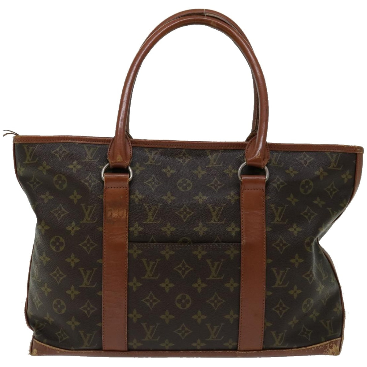 LOUIS VUITTON Monogram Sac Weekend PM Tote Bag M42425 LV Auth 67099 - 0