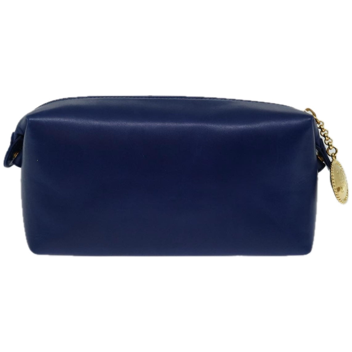 LOEWE Pouch Leather Blue Auth 67125 - 0