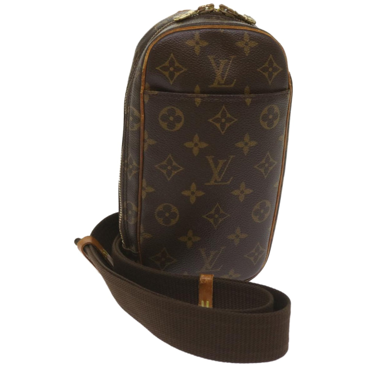 LOUIS VUITTON Monogram Pochette Gange Shoulder Bag M51870 LV Auth 67129