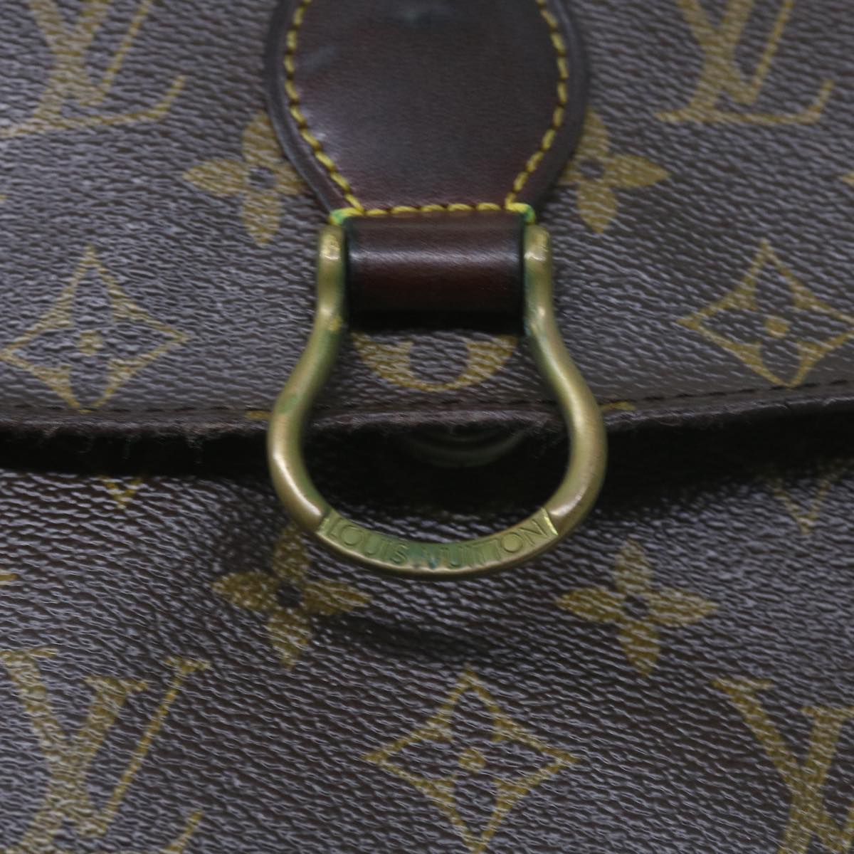 LOUIS VUITTON Monogram Saint Cloud MM Shoulder Bag M51243 LV Auth 67130