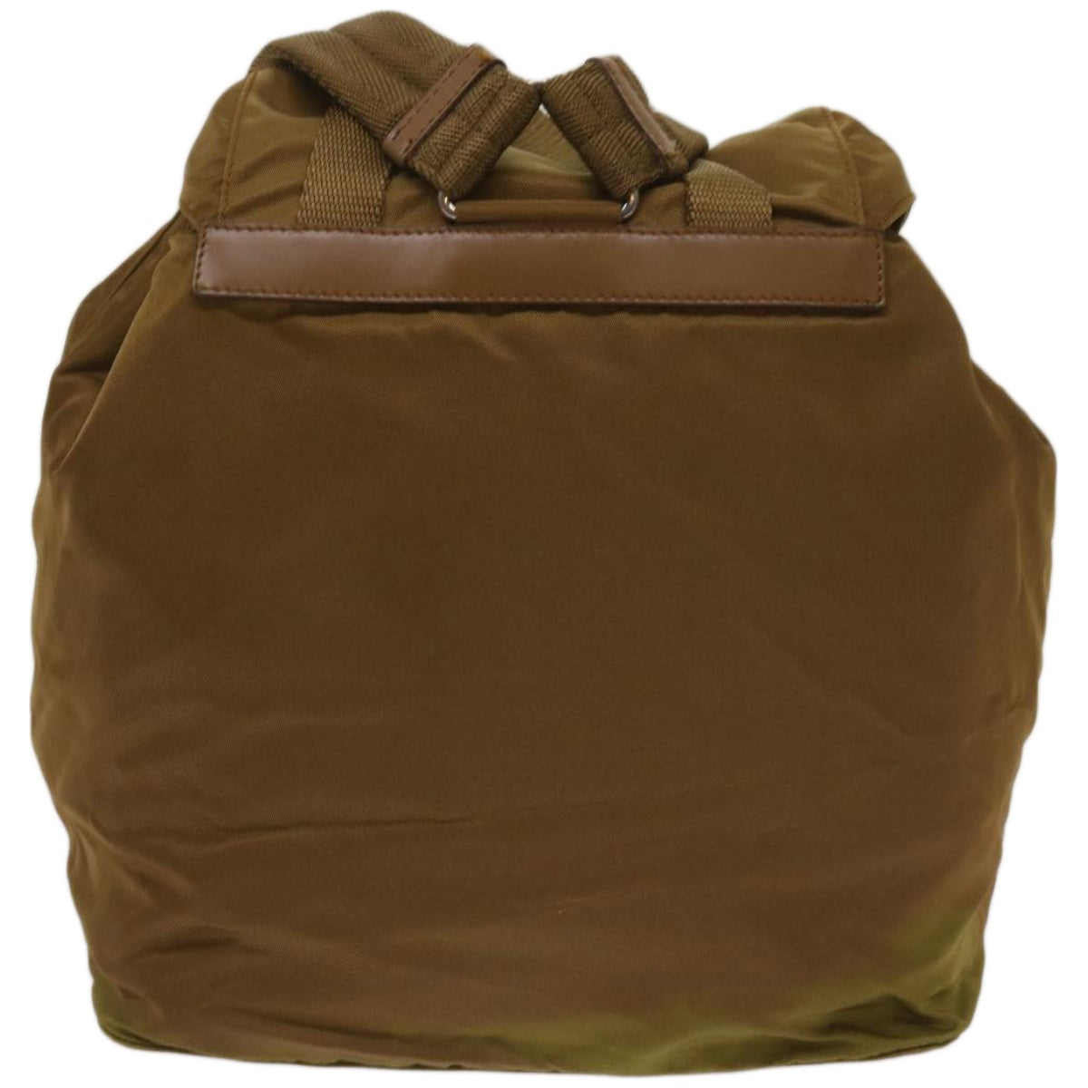 PRADA Backpack Nylon Brown Auth 67151 - 0