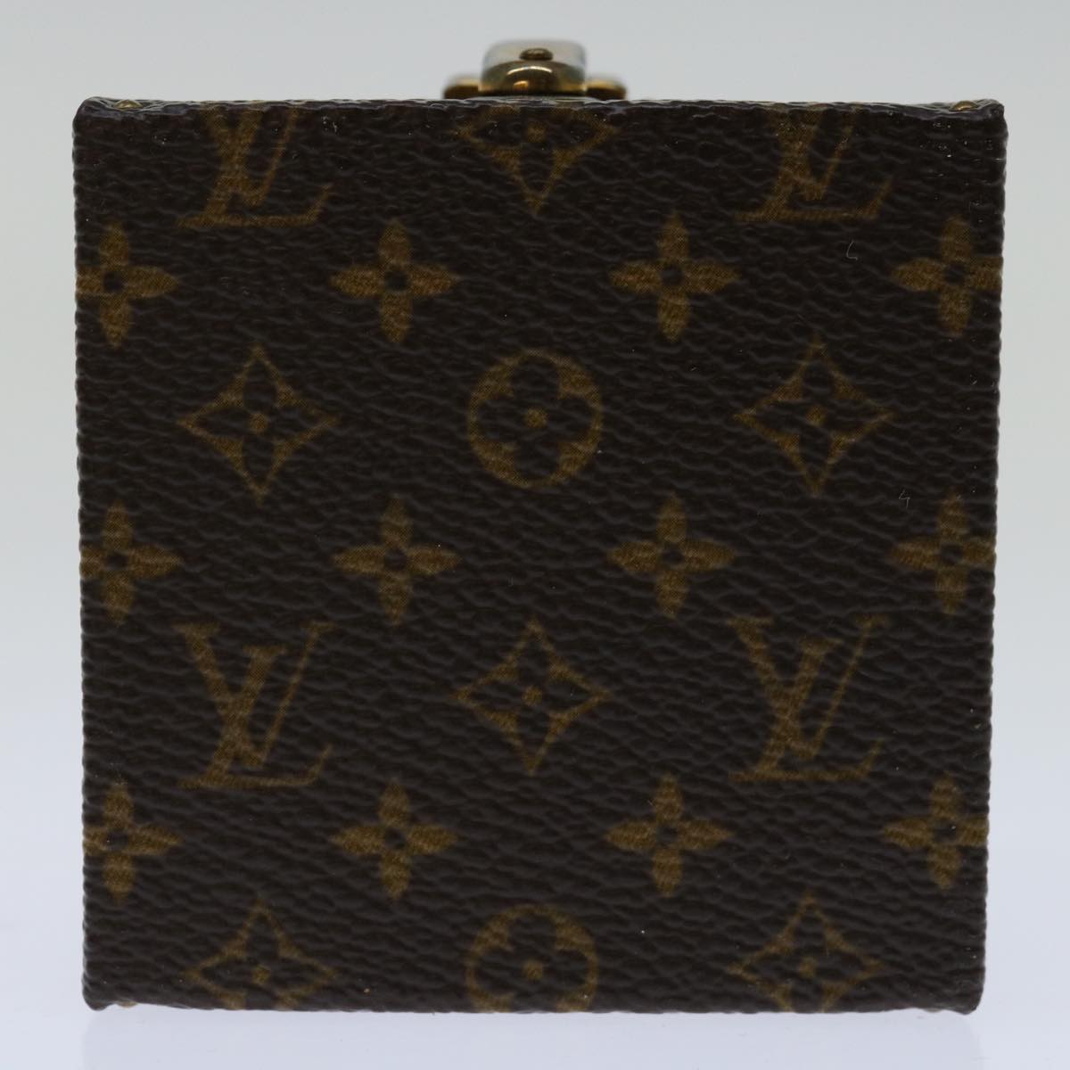 LOUIS VUITTON Monogram Eccrine Declaration Jewelry Box M21010 LV Auth 67159A