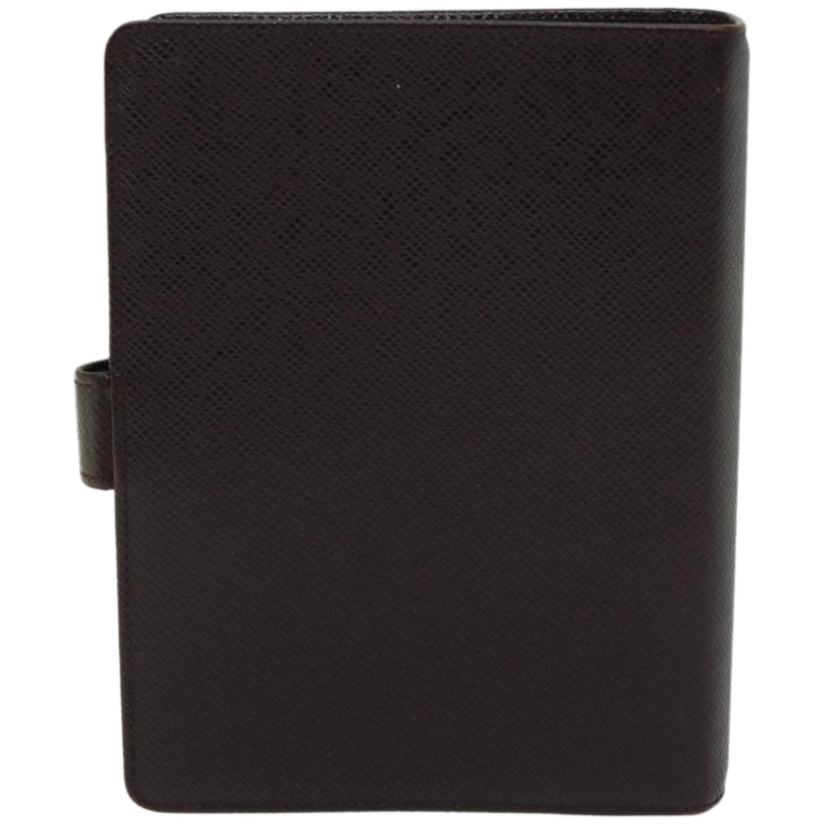 LOUIS VUITTON Taiga Leather Agenda MM Day Planner Cover Acajou R20416 Auth 67162