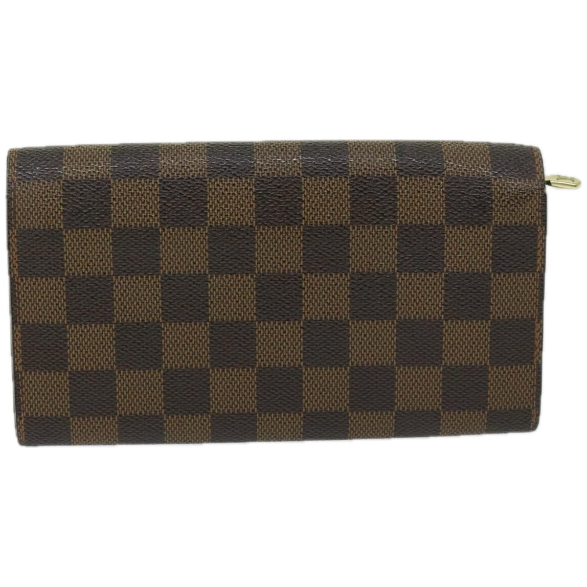 LOUIS VUITTON Damier Ebene Porte Monnaie Credit Wallet N61725 LV Auth 67165 - 0