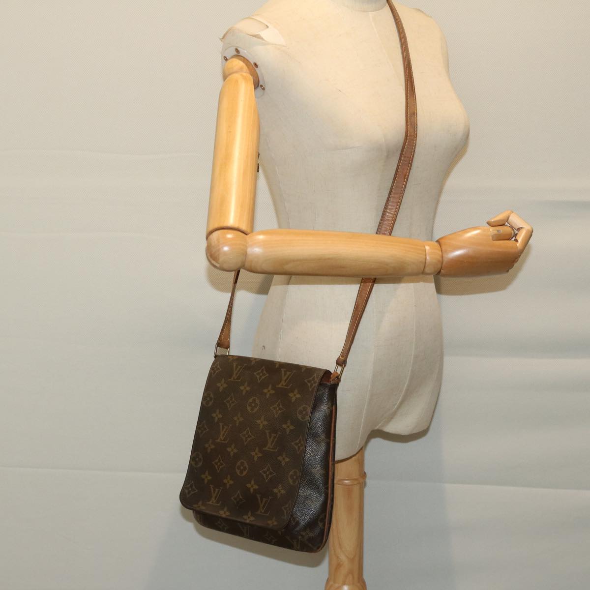 LOUIS VUITTON Monogram Musette Salsa Long Shoulder Bag M51387 LV Auth 67179