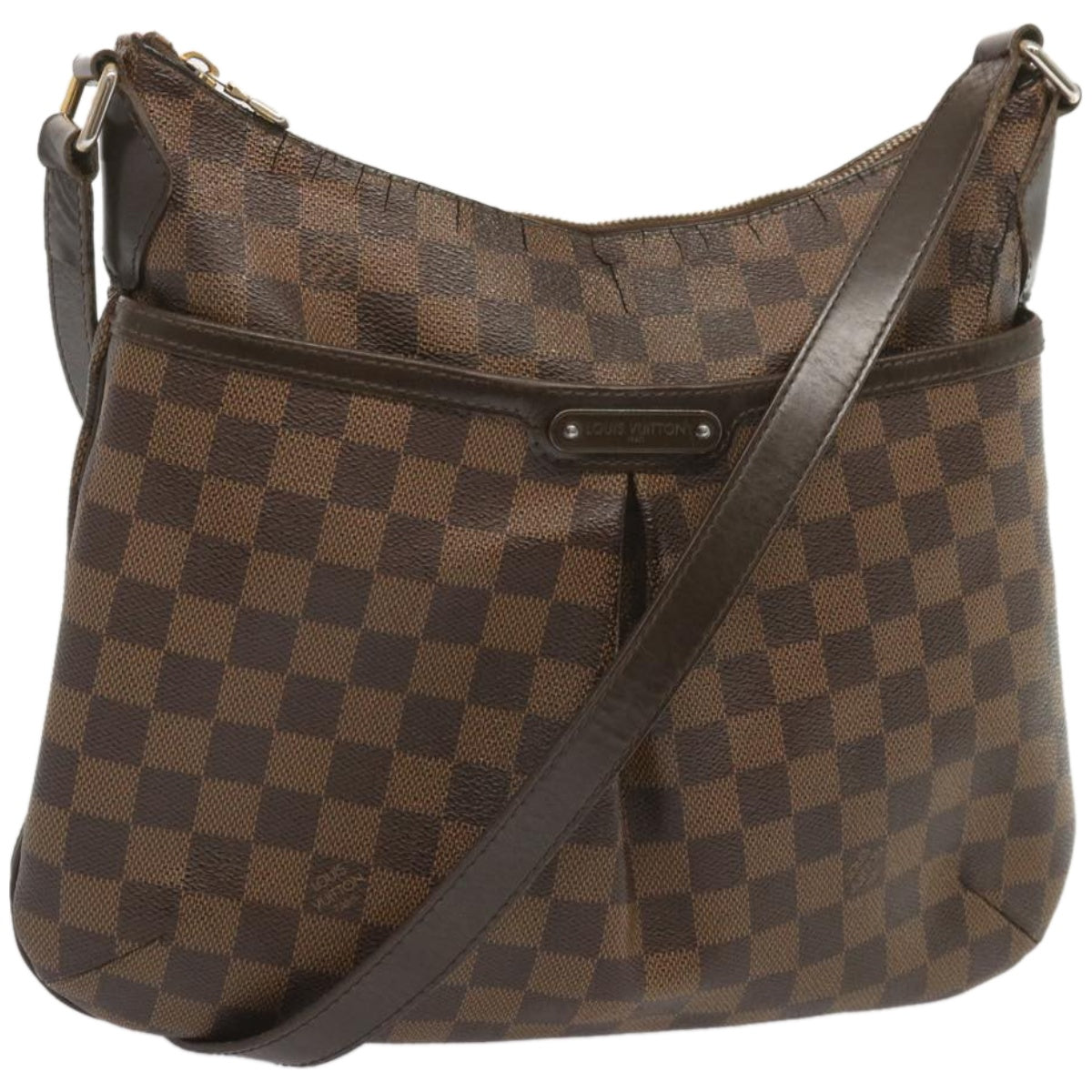 LOUIS VUITTON Damier Ebene Bloomsbury PM Shoulder Bag N42251 LV Auth 67198