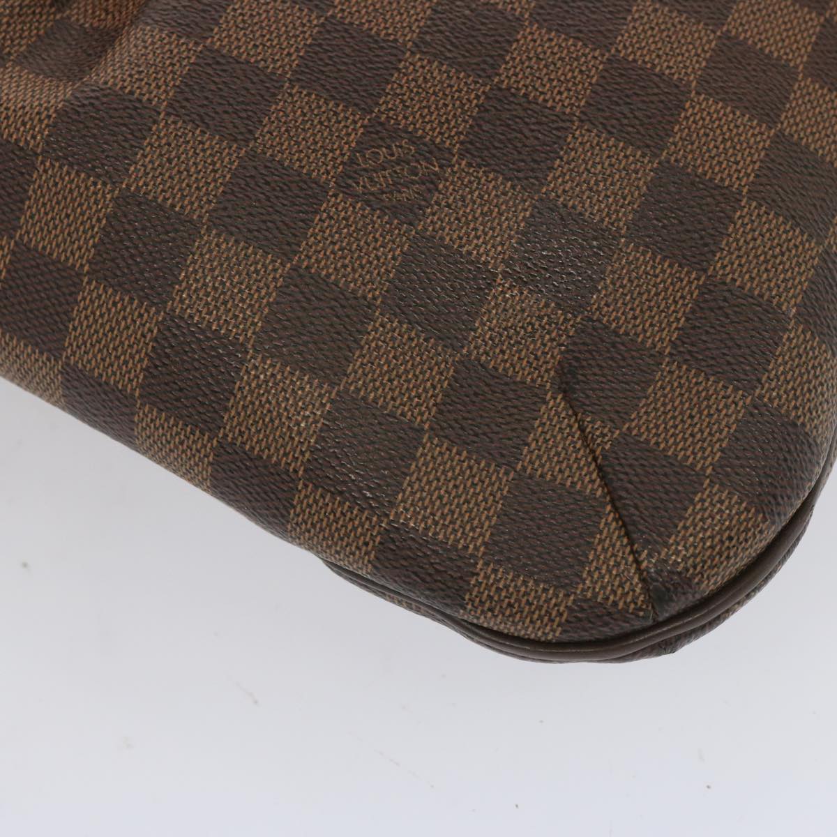 LOUIS VUITTON Damier Ebene Bloomsbury PM Shoulder Bag N42251 LV Auth 67198