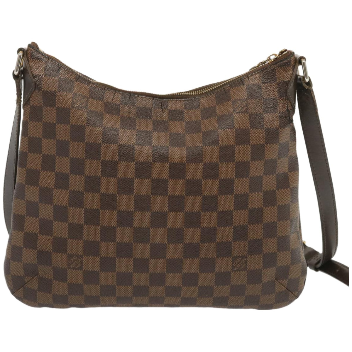 LOUIS VUITTON Damier Ebene Bloomsbury PM Shoulder Bag N42251 LV Auth 67198