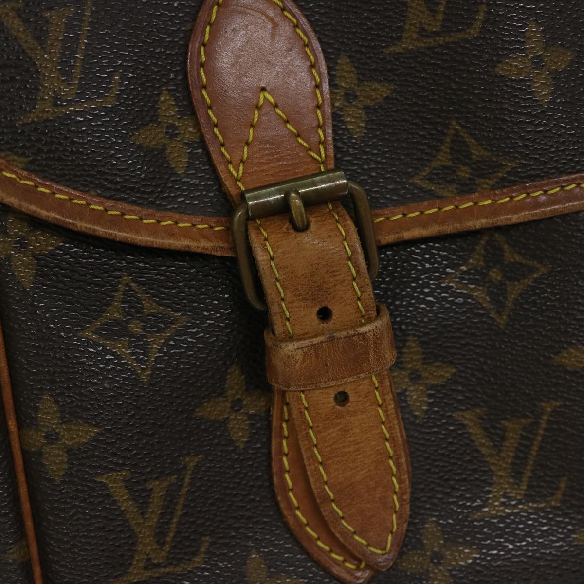 LOUIS VUITTON Monogram Sac Basas Japon Shoulder Bag M99013 LV Auth 67199