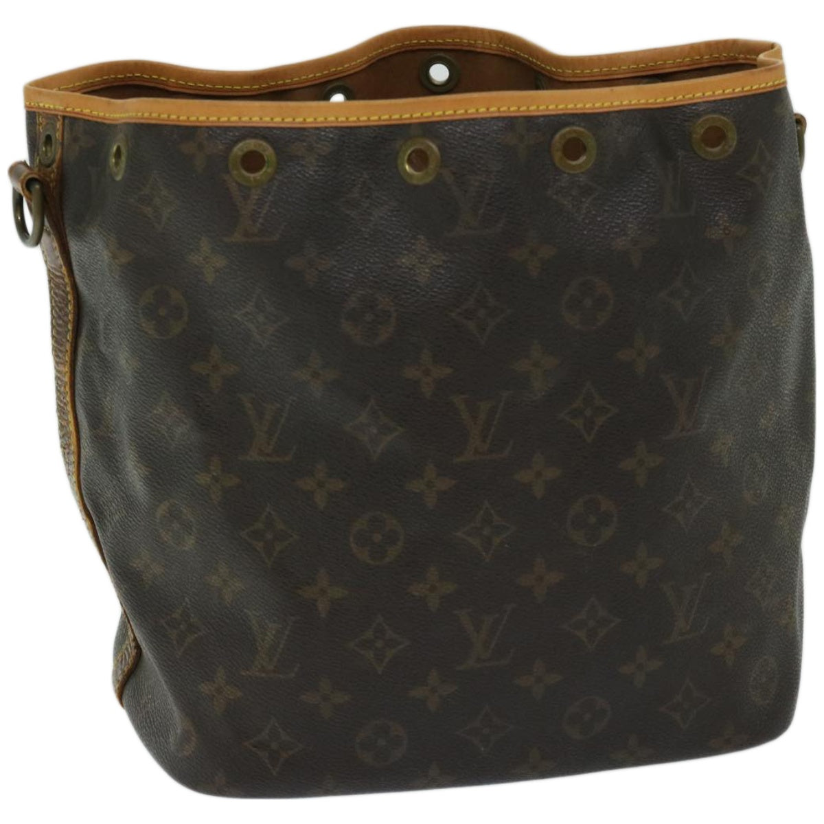 LOUIS VUITTON Monogram Petit Noe Shoulder Bag M42226 LV Auth 67204