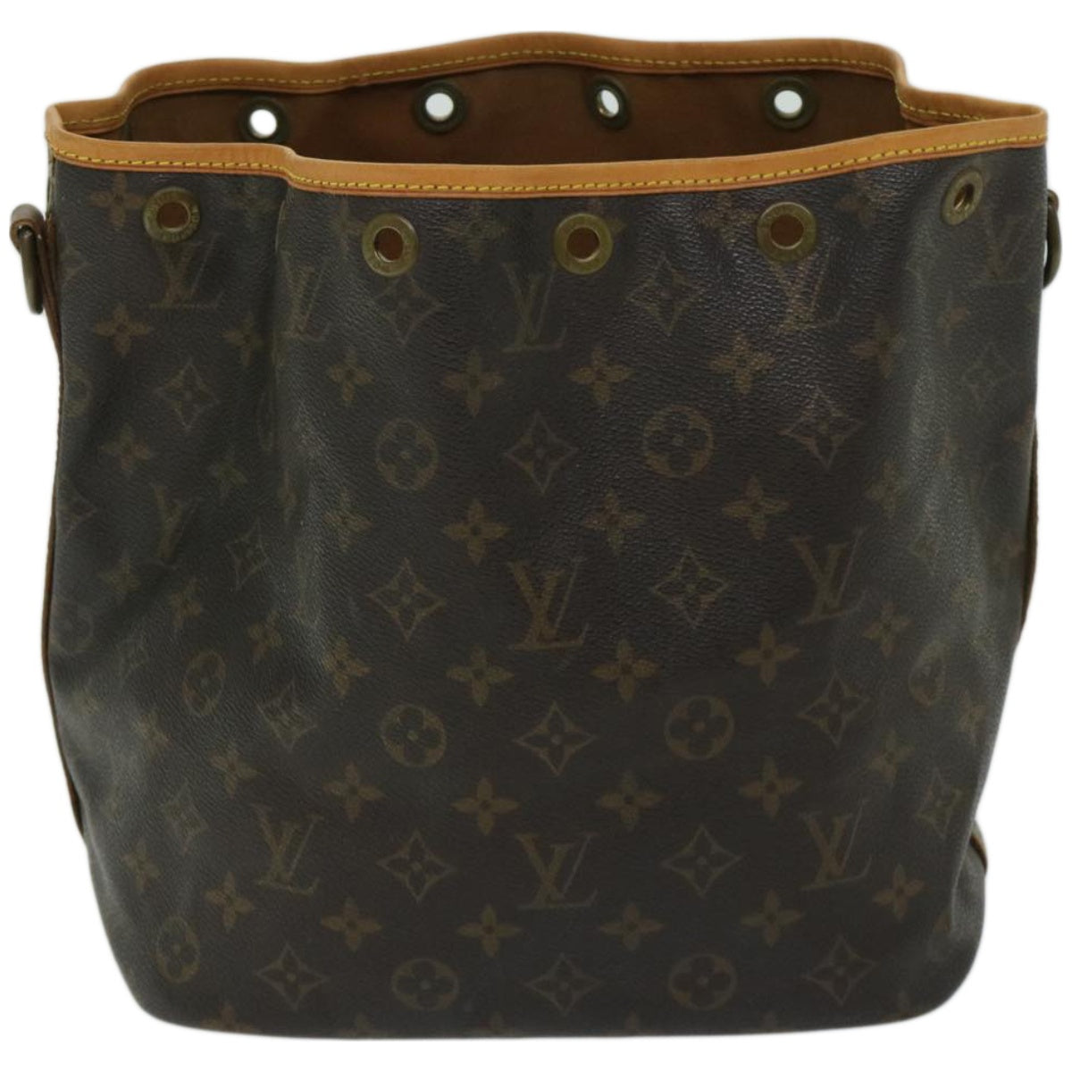 LOUIS VUITTON Monogram Petit Noe Shoulder Bag M42226 LV Auth 67204