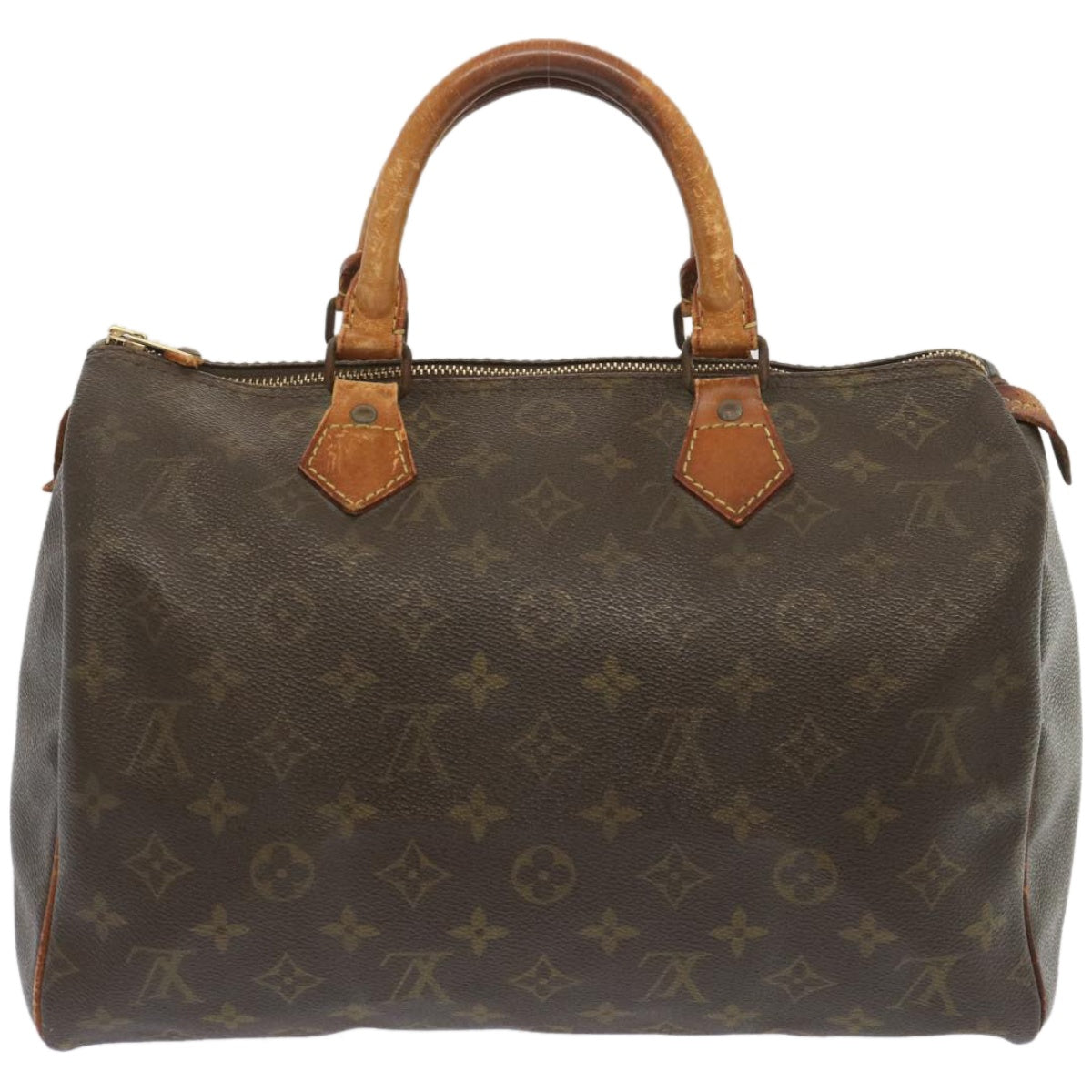 LOUIS VUITTON Monogram Speedy 30 Hand Bag M41526 LV Auth 67208