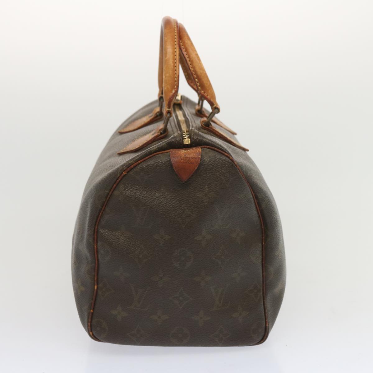 LOUIS VUITTON Monogram Speedy 30 Hand Bag M41526 LV Auth 67208