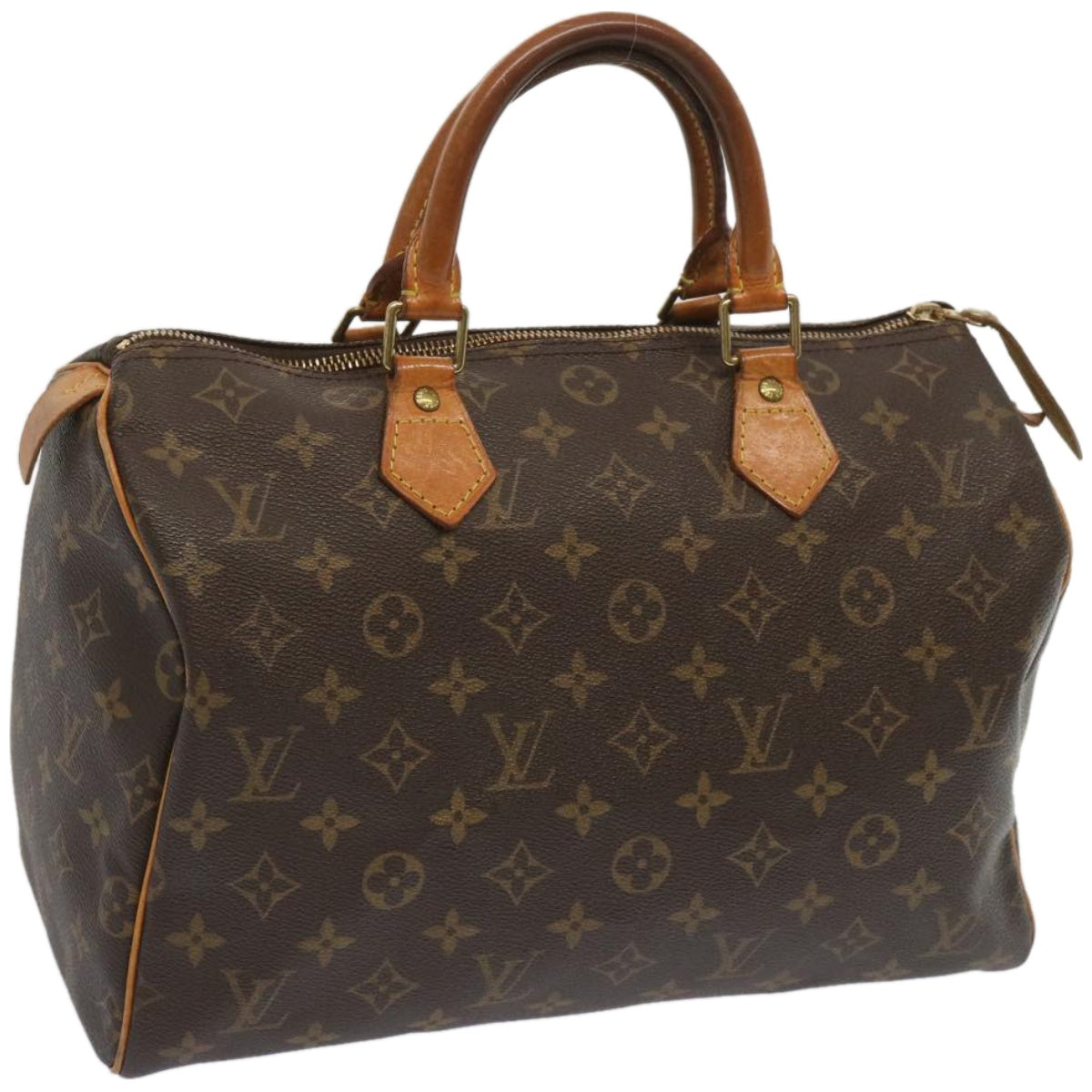 LOUIS VUITTON Monogram Speedy 30 Hand Bag M41526 LV Auth 67209