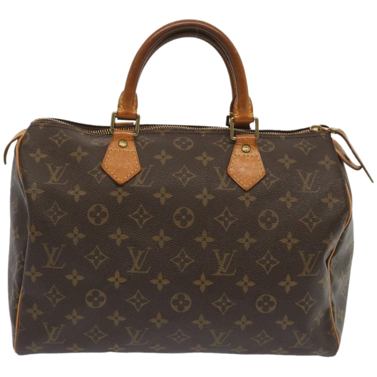 LOUIS VUITTON Monogram Speedy 30 Hand Bag M41526 LV Auth 67209