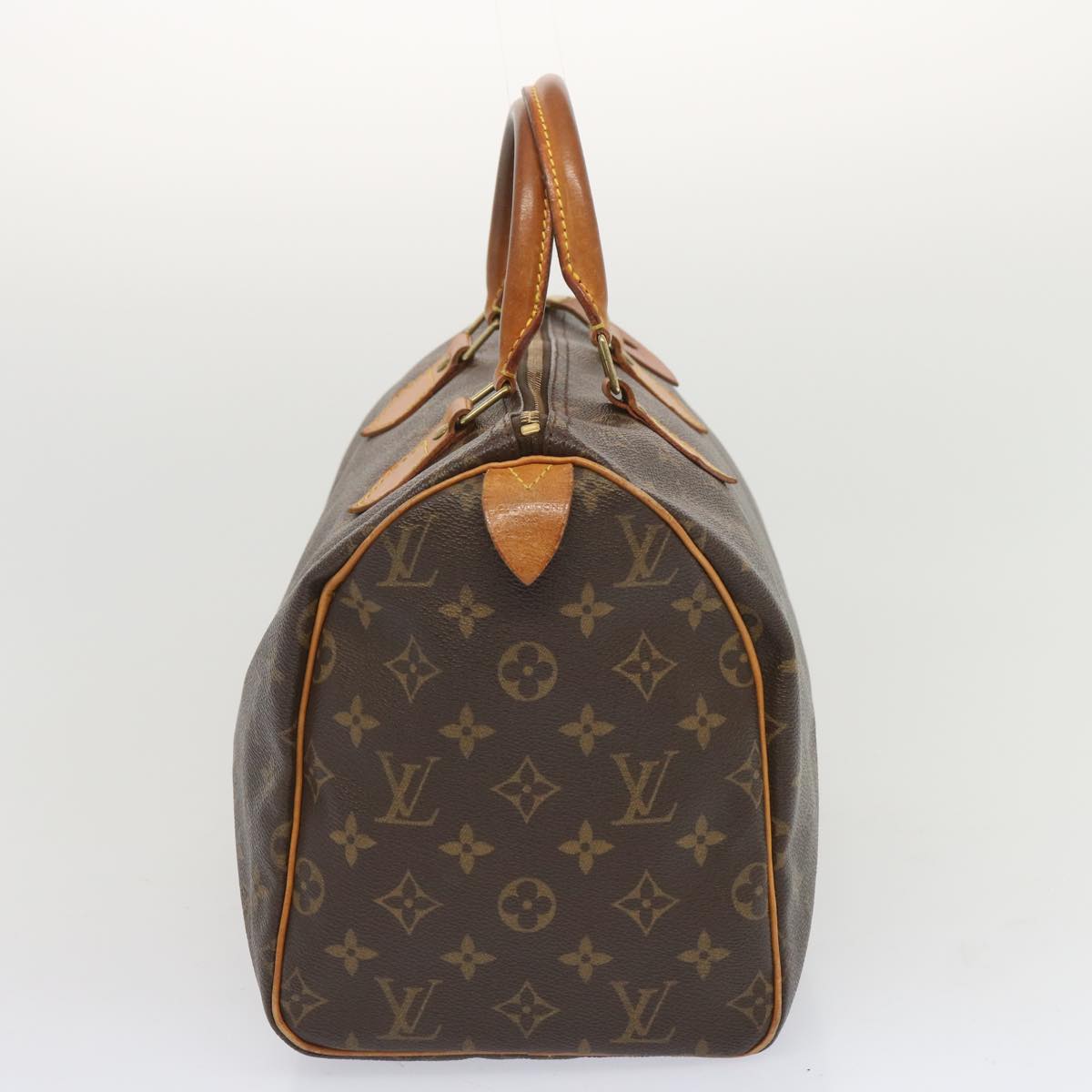 LOUIS VUITTON Monogram Speedy 30 Hand Bag M41526 LV Auth 67209