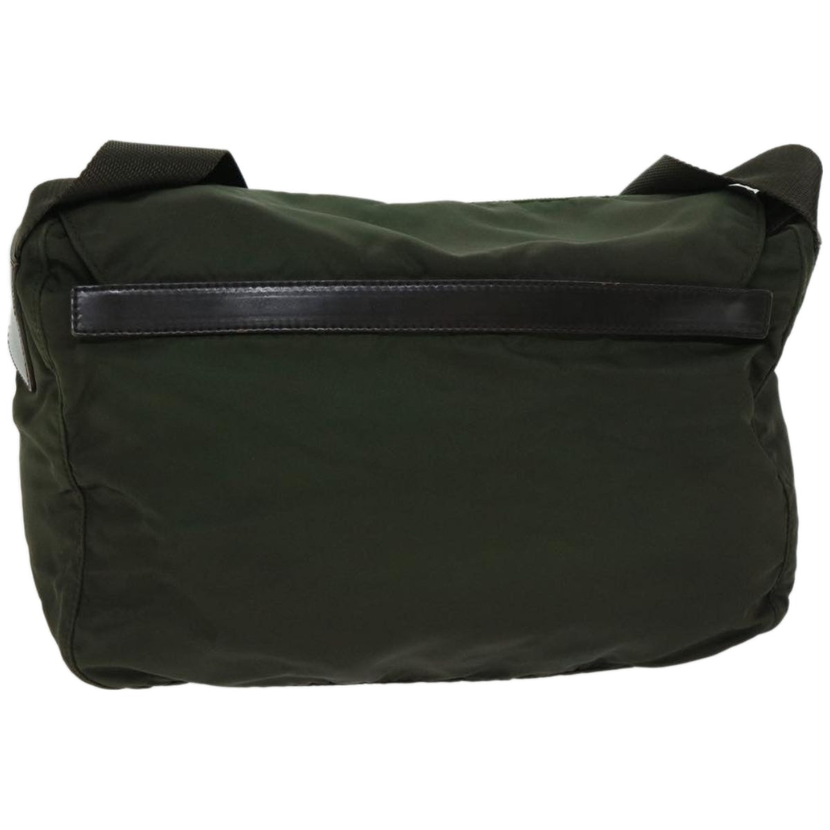 PRADA Shoulder Bag Nylon Khaki Auth 67217 - 0