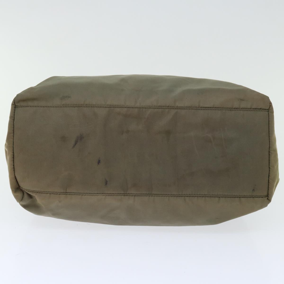 PRADA Tote Bag Nylon Khaki Auth 67219