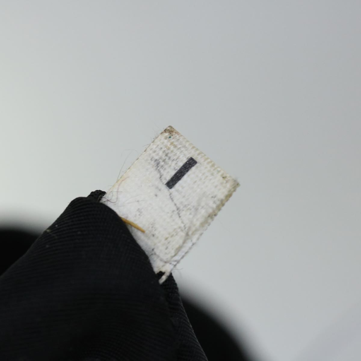 PRADA Hand Bag Nylon Black Auth 67220