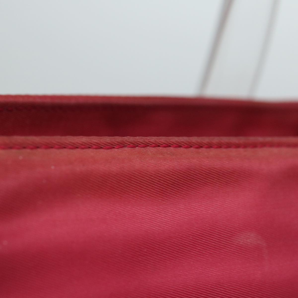 PRADA Hand Bag Nylon Pink Auth 67235