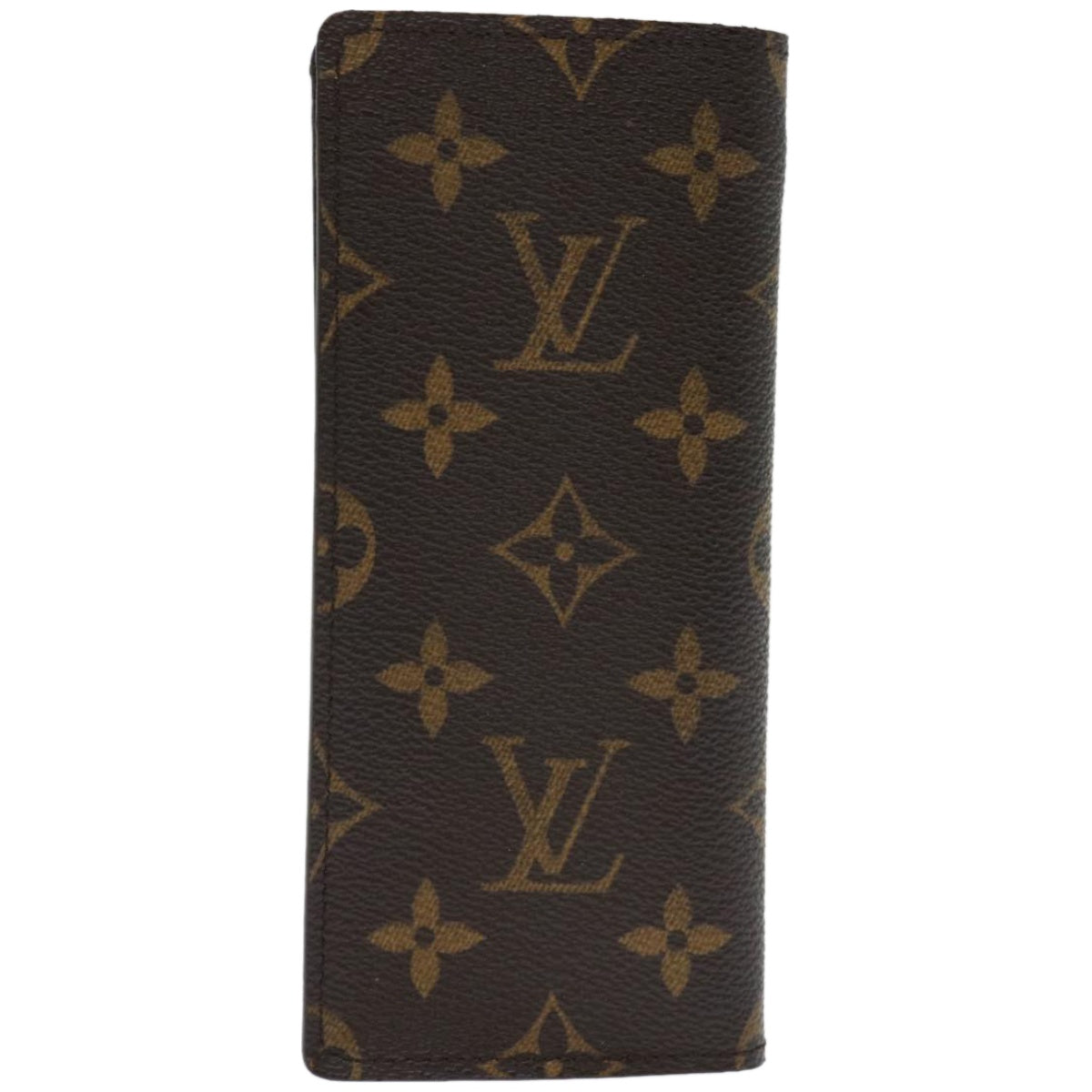 LOUIS VUITTON Monogram Etui Lunette Simple Glasses Case M62962 LV Auth 67252