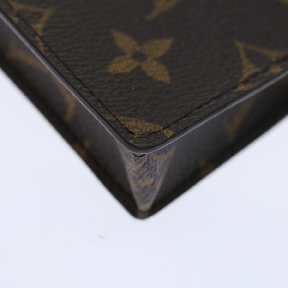 LOUIS VUITTON Monogram Etui Lunette Simple Glasses Case M62962 LV Auth 67252