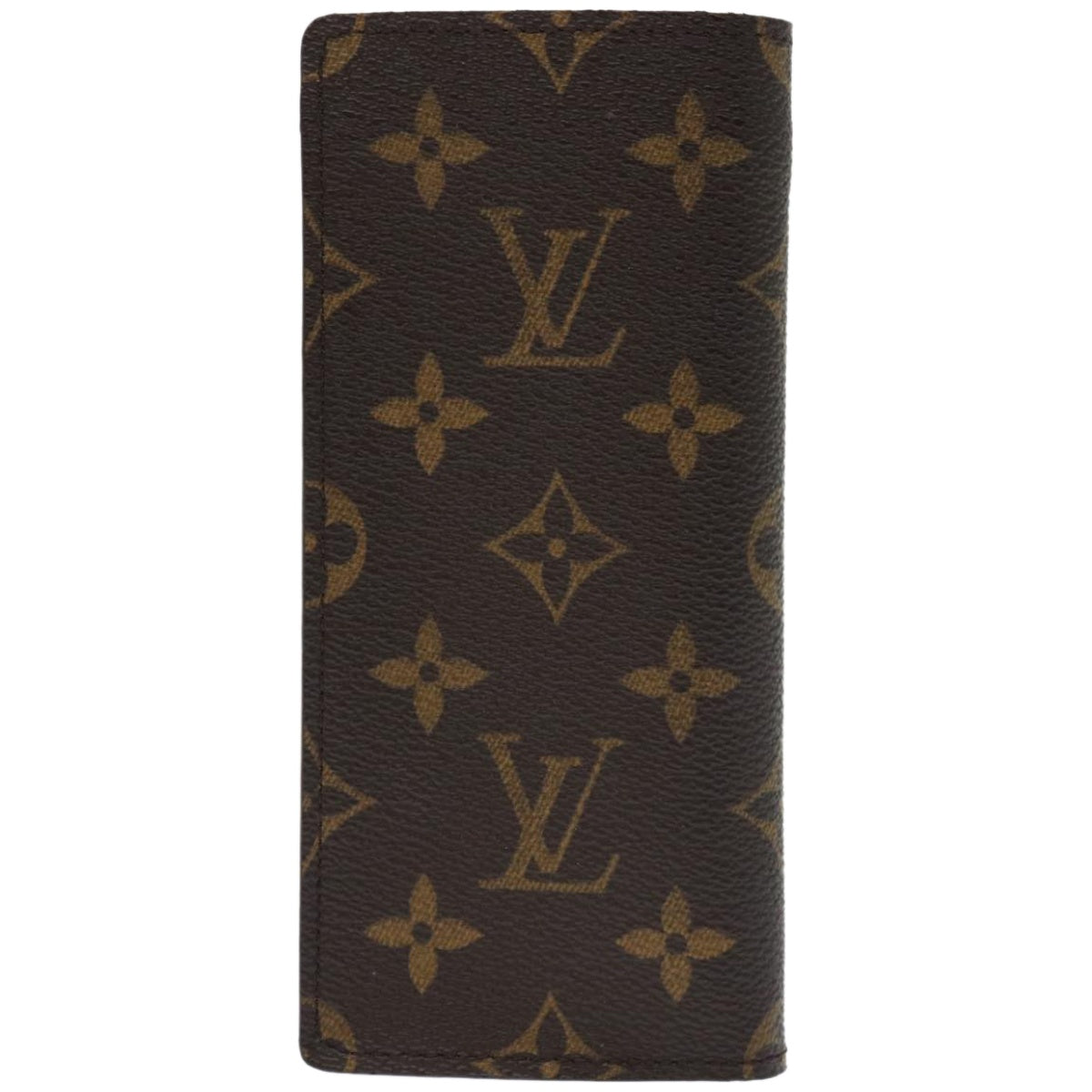 LOUIS VUITTON Monogram Etui Lunette Simple Glasses Case M62962 LV Auth 67252