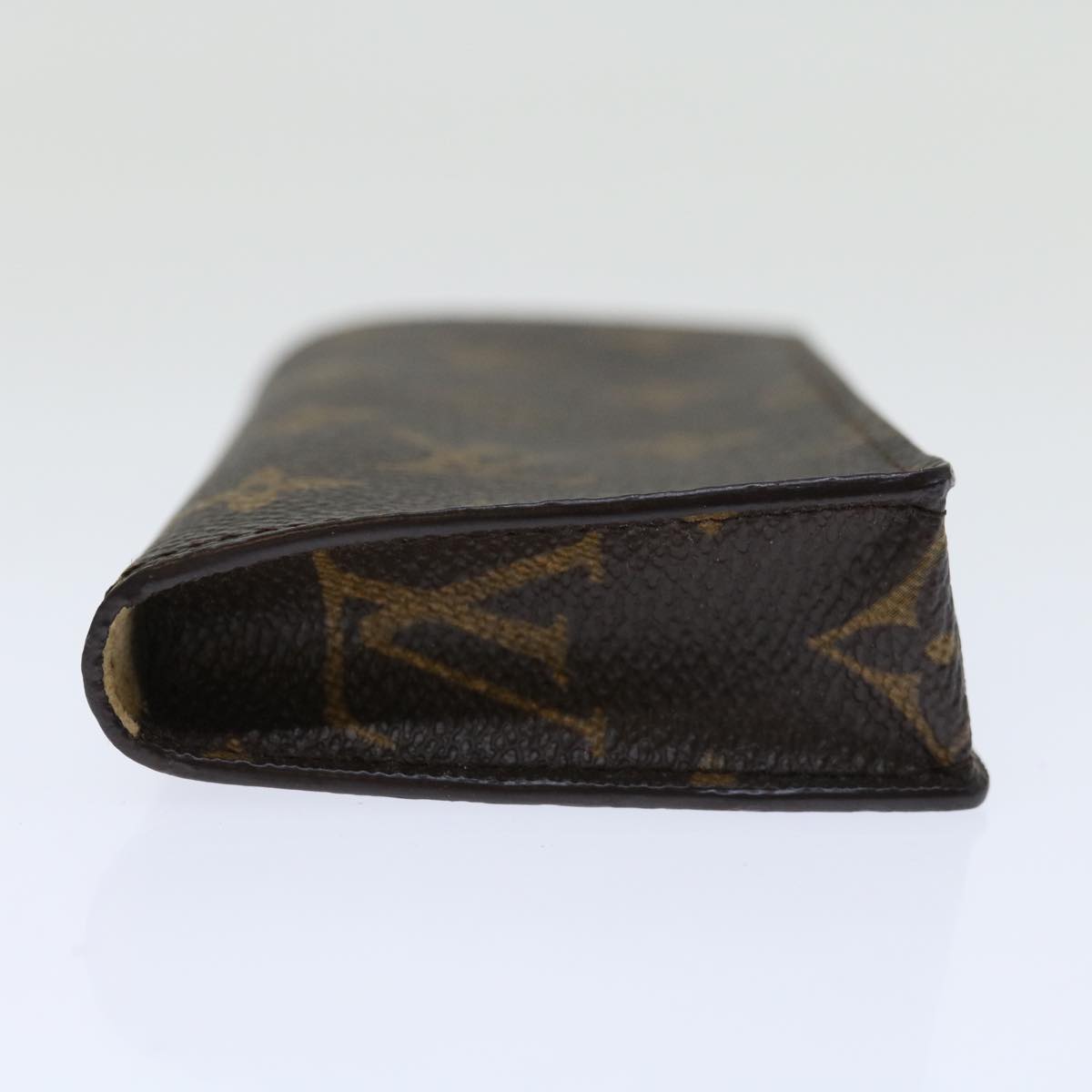 LOUIS VUITTON Monogram Etui Lunette Simple Glasses Case M62962 LV Auth 67252