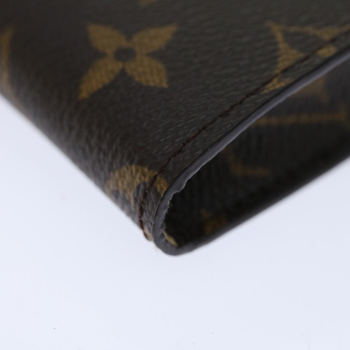 LOUIS VUITTON Monogram Etui Lunette Simple Glasses Case M62962 LV Auth 67252