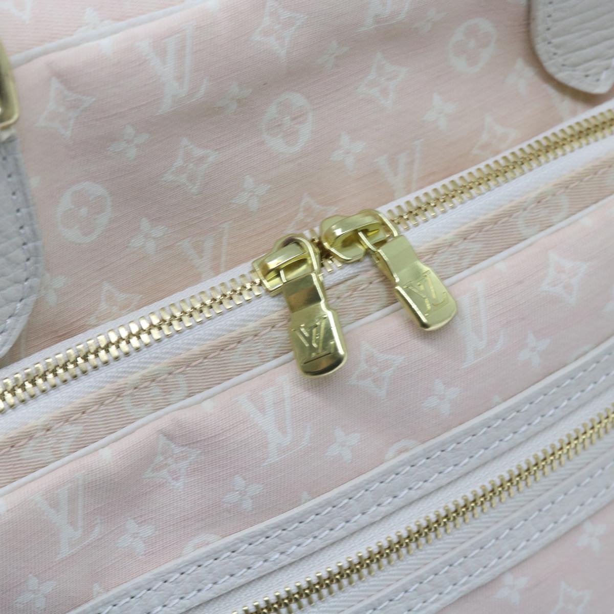 LOUIS VUITTON Monogram Mini Lin Sac Arange Shoulder Bag Rose M95255 Auth 67255