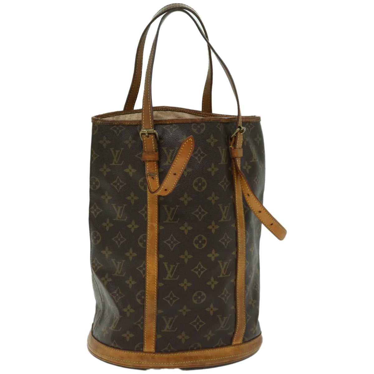 LOUIS VUITTON Monogram Bucket GM Shoulder Bag M42236 LV Auth 67257