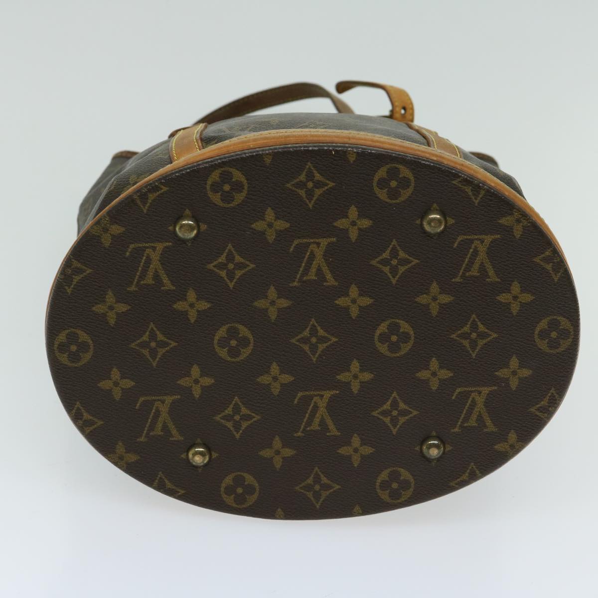 LOUIS VUITTON Monogram Bucket GM Shoulder Bag M42236 LV Auth 67257