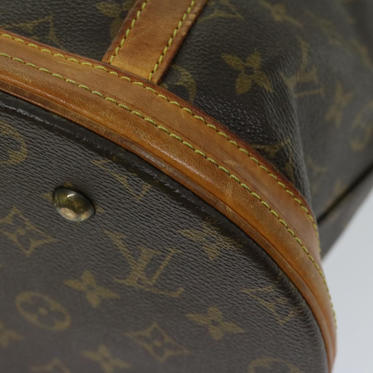 LOUIS VUITTON Monogram Bucket GM Shoulder Bag M42236 LV Auth 67257