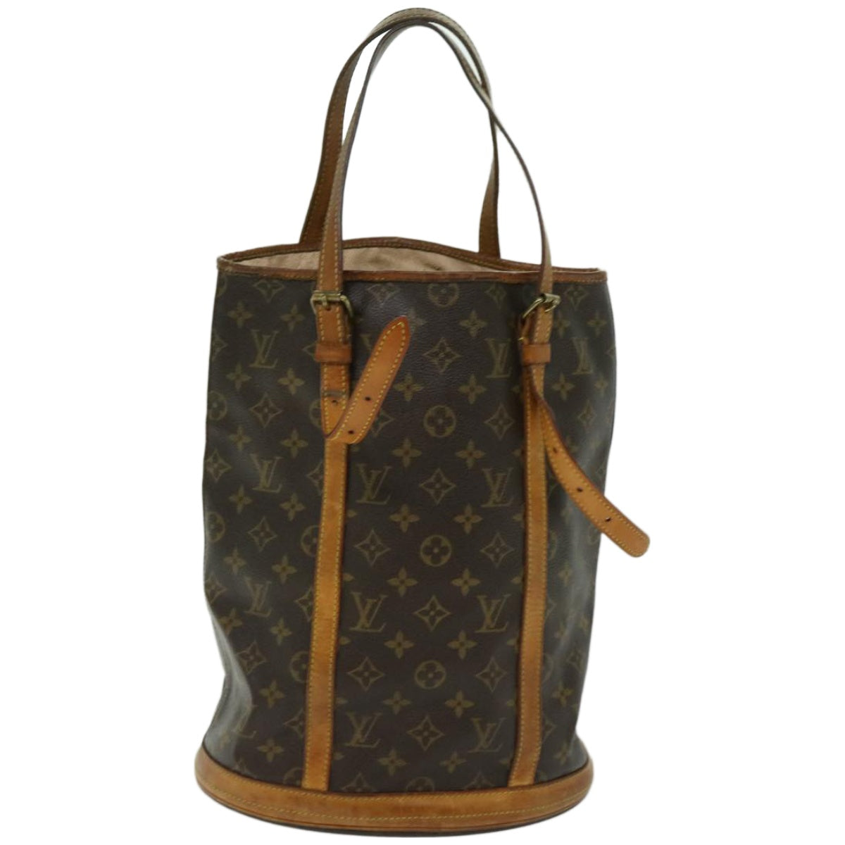 LOUIS VUITTON Monogram Bucket GM Shoulder Bag M42236 LV Auth 67257