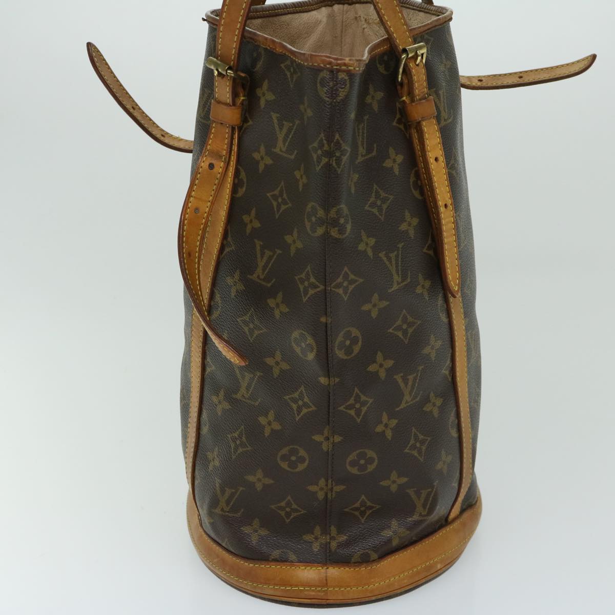 LOUIS VUITTON Monogram Bucket GM Shoulder Bag M42236 LV Auth 67257