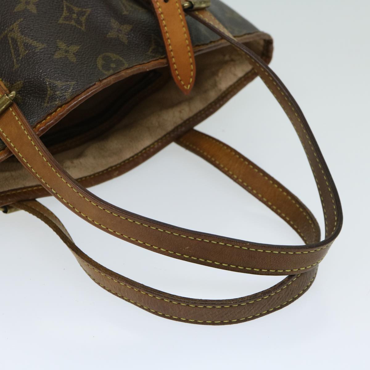 LOUIS VUITTON Monogram Bucket GM Shoulder Bag M42236 LV Auth 67257