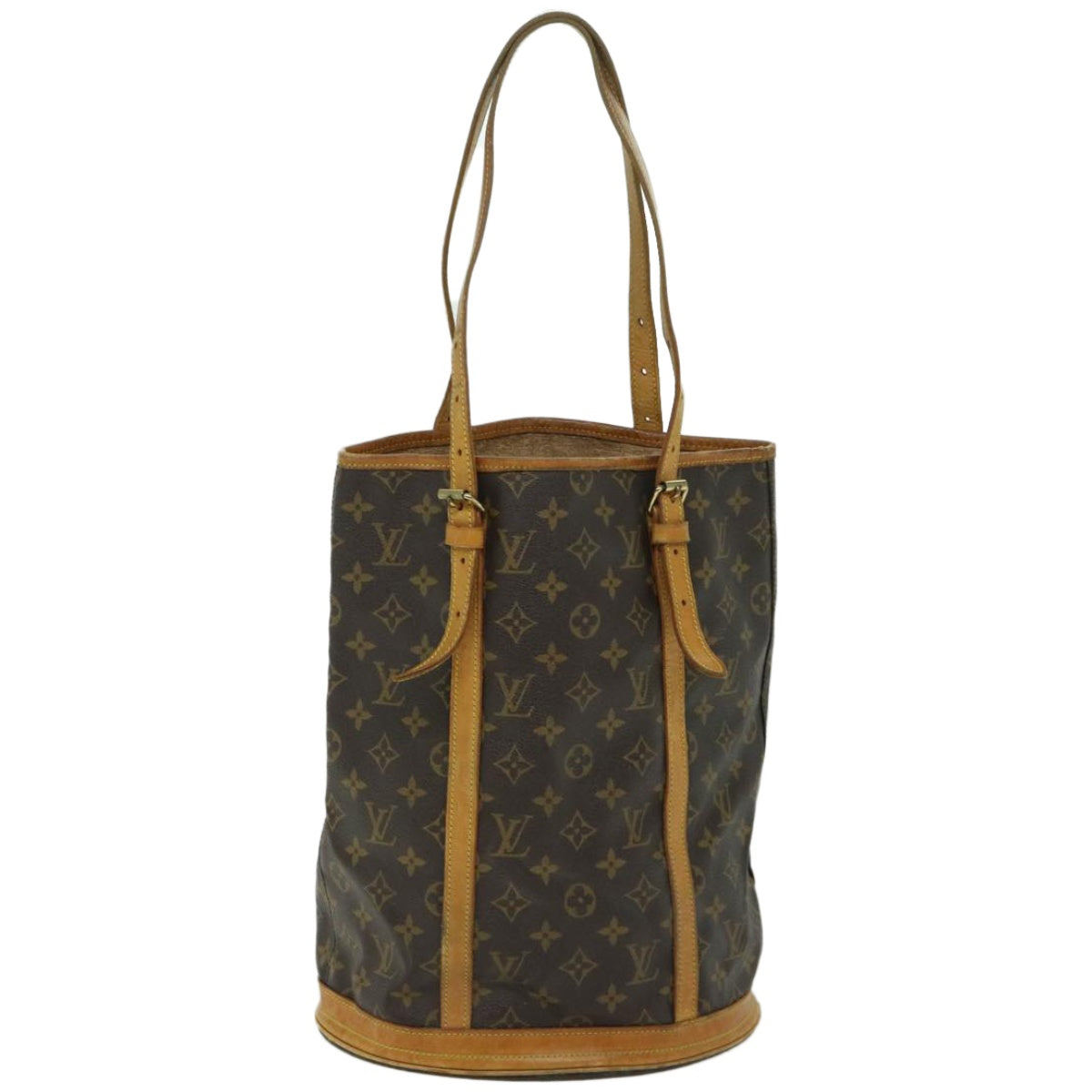 LOUIS VUITTON Monogram Bucket GM Shoulder Bag M42236 LV Auth 67259