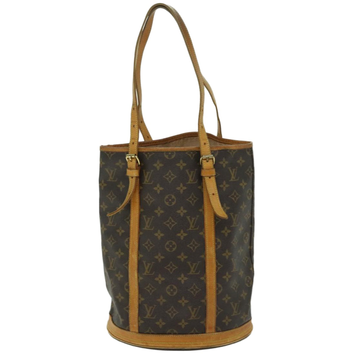 LOUIS VUITTON Monogram Bucket GM Shoulder Bag M42236 LV Auth 67259