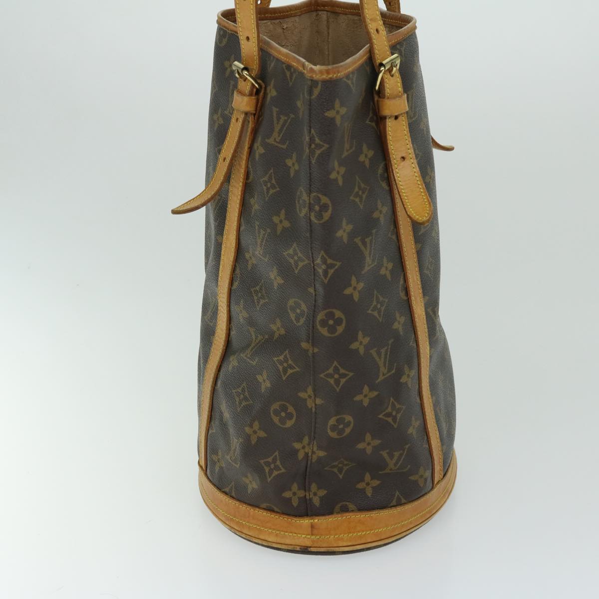 LOUIS VUITTON Monogram Bucket GM Shoulder Bag M42236 LV Auth 67259