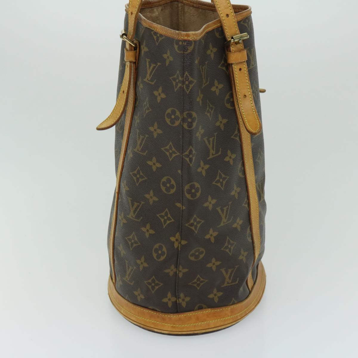 LOUIS VUITTON Monogram Bucket GM Shoulder Bag M42236 LV Auth 67259