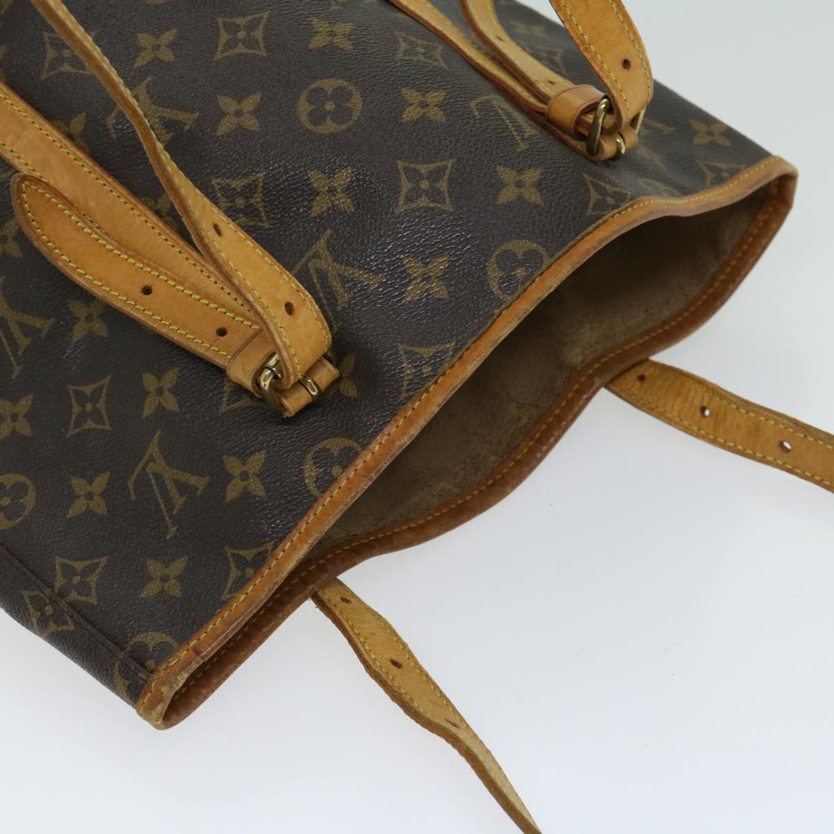 LOUIS VUITTON Monogram Bucket GM Shoulder Bag M42236 LV Auth 67259