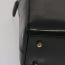 GUCCI Hand Bag Patent leather 2way Black Auth 67289-9
