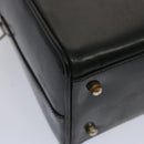 GUCCI Hand Bag Patent leather 2way Black Auth 67289-15