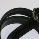 GUCCI Hand Bag Patent leather 2way Black Auth 67289-20