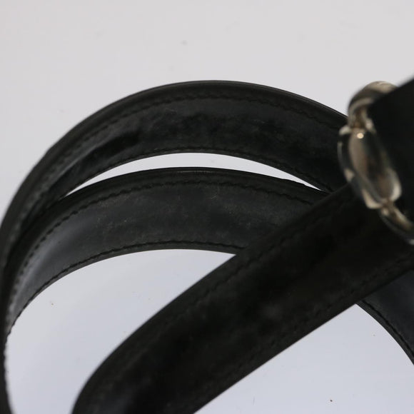 GUCCI Hand Bag Patent leather 2way Black Auth 67289