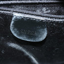 GUCCI Hand Bag Patent leather 2way Black Auth 67289-10
