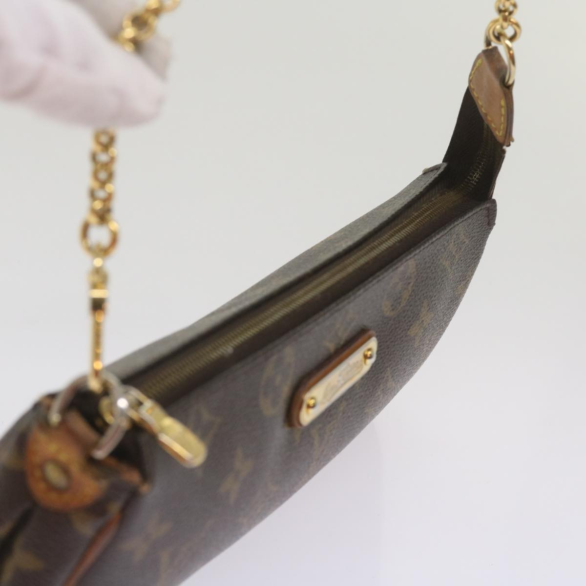 LOUIS VUITTON Monogram Eva Shoulder Bag 2way M95567 LV Auth 67294