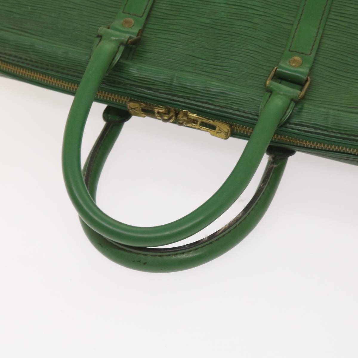 LOUIS VUITTON Epi Porte Documents Voyage Business Bag Green M54474 LV Auth 67296